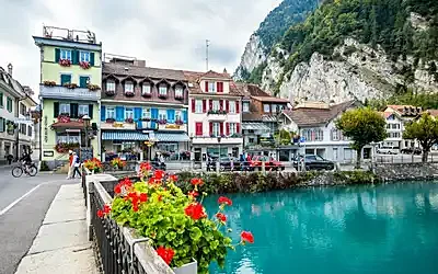 A train journey through the mesmerising mountains of Interlaken is another name among the famous Switzerland tourist attractions