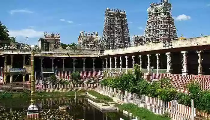 Kothandaramaswamy Temple, the temple with a pond in Rameshwaram (Rameswaram Kothandaramaswamy Temple, the temple with a pond in Rameshwaram (Rameswaram)