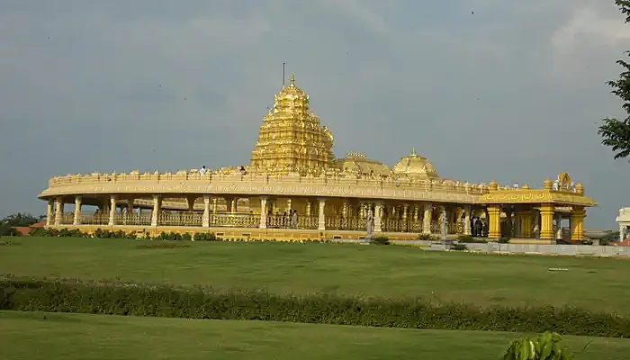 a golden temple